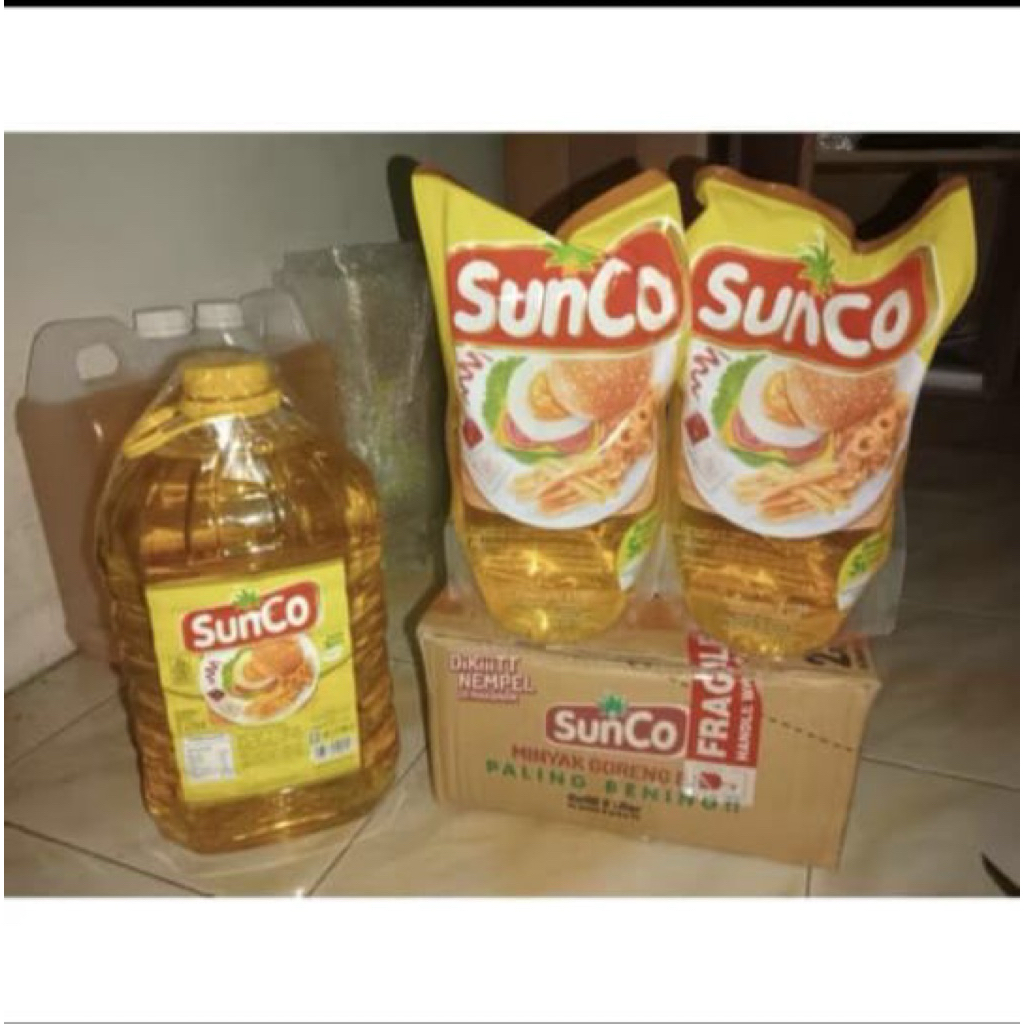 

Minyak sunco 2liter refill kartonan