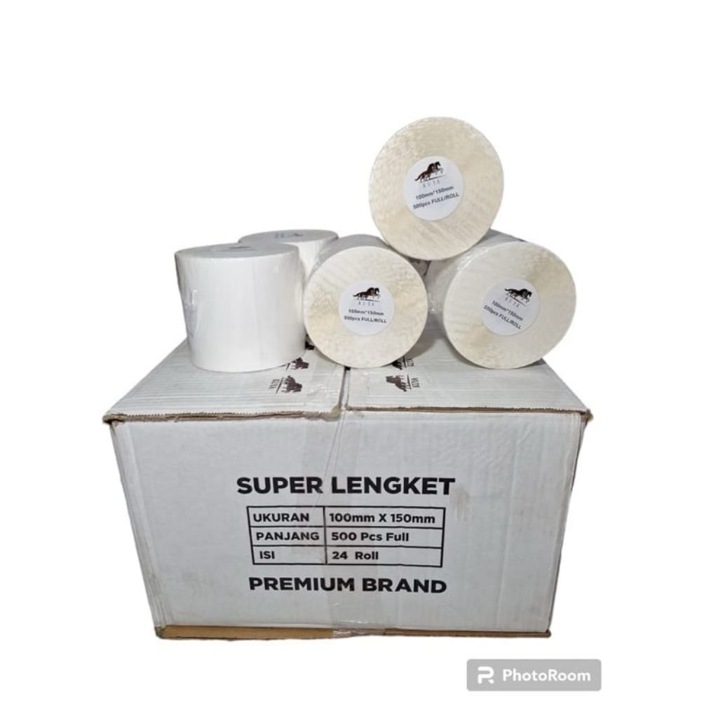 

LABEL THERMAL / STIKER THERMAL 100 X 150 ISI 500PCS