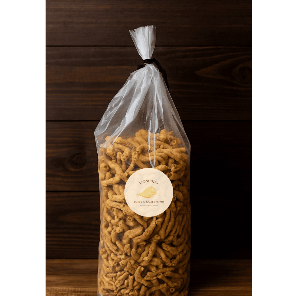 

250 gram Keripik Usus Ayam Krispy Original Kualitas Premium