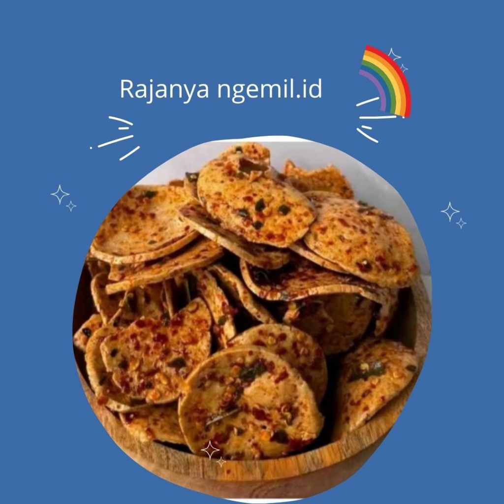

basreng koin basreng pedas daun jeruk makanan ringan makanan pedas cocok untuk di makan sekeluarga