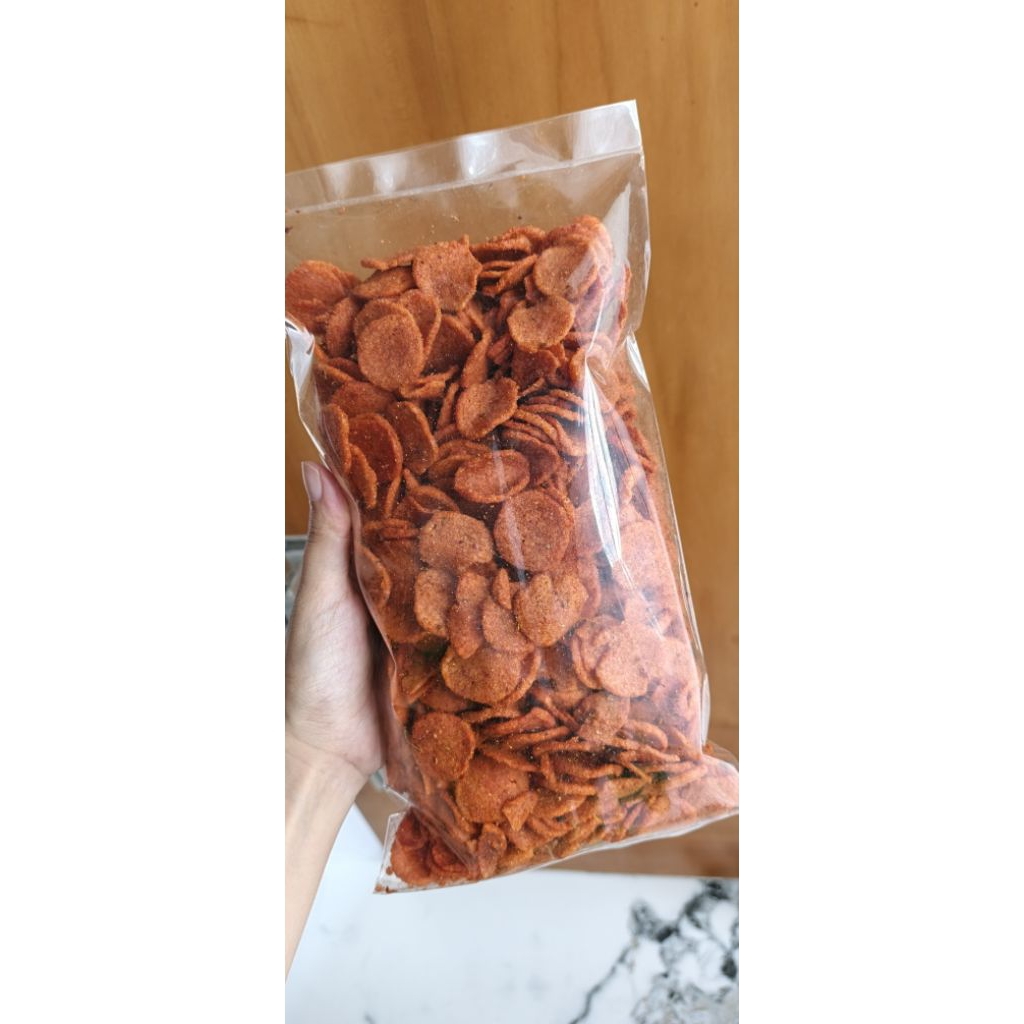 

sosreng ( sosis goreng ) pedas