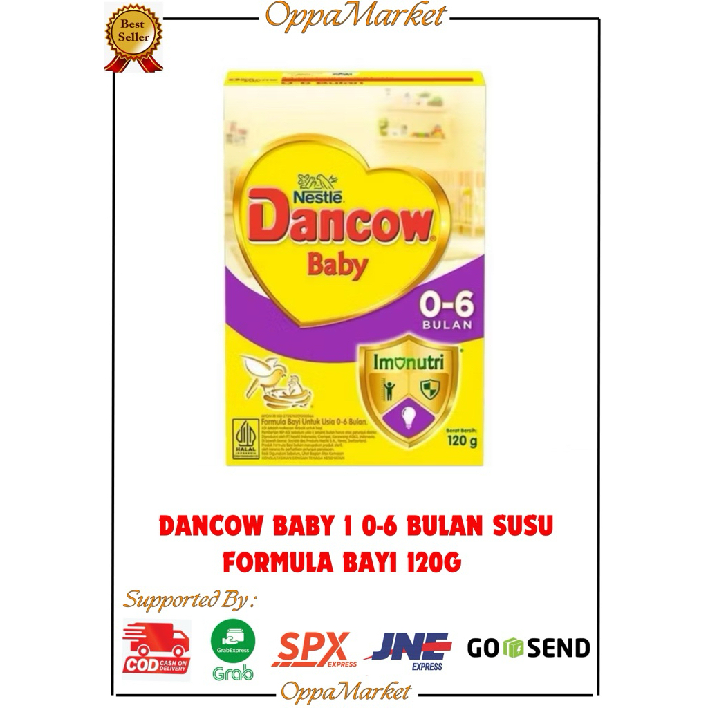 

DANCOW BABY 1 0-6 BULAN SUSU FORMULA BAYI 120G