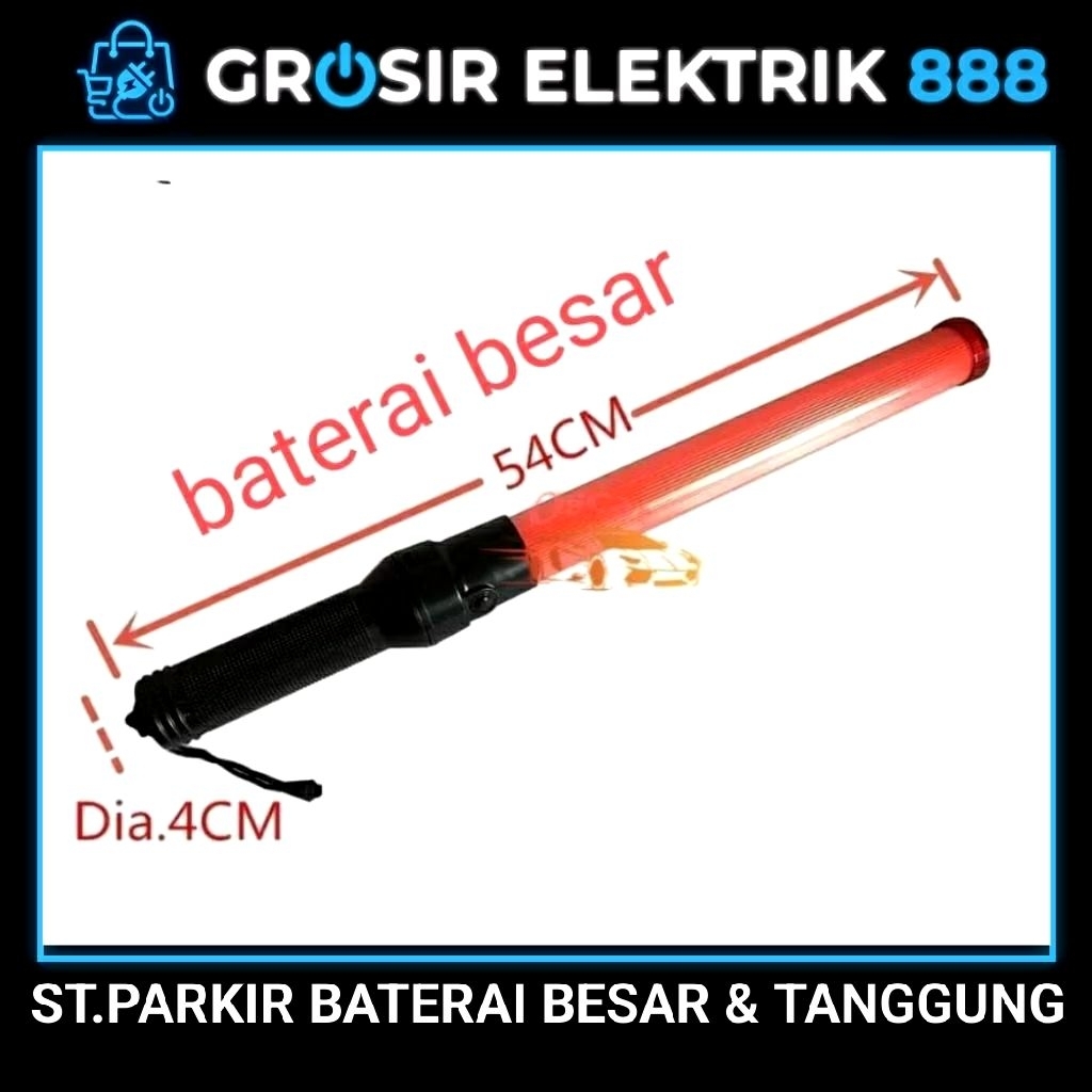 SENTER PARKIR PANJANG / TONGKAT PARKIR LALIN PANJANG 54 CM VANSTAR / YAZUHO