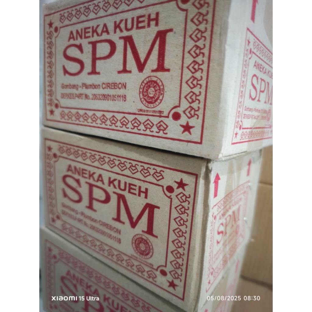 

[1 karton isi 10 bungkus] Kue SPM kue kacang bentuk Bintang