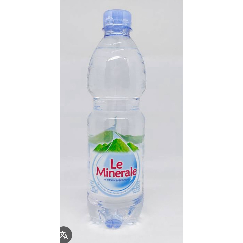 

Le minerale 600ml botol air mineral