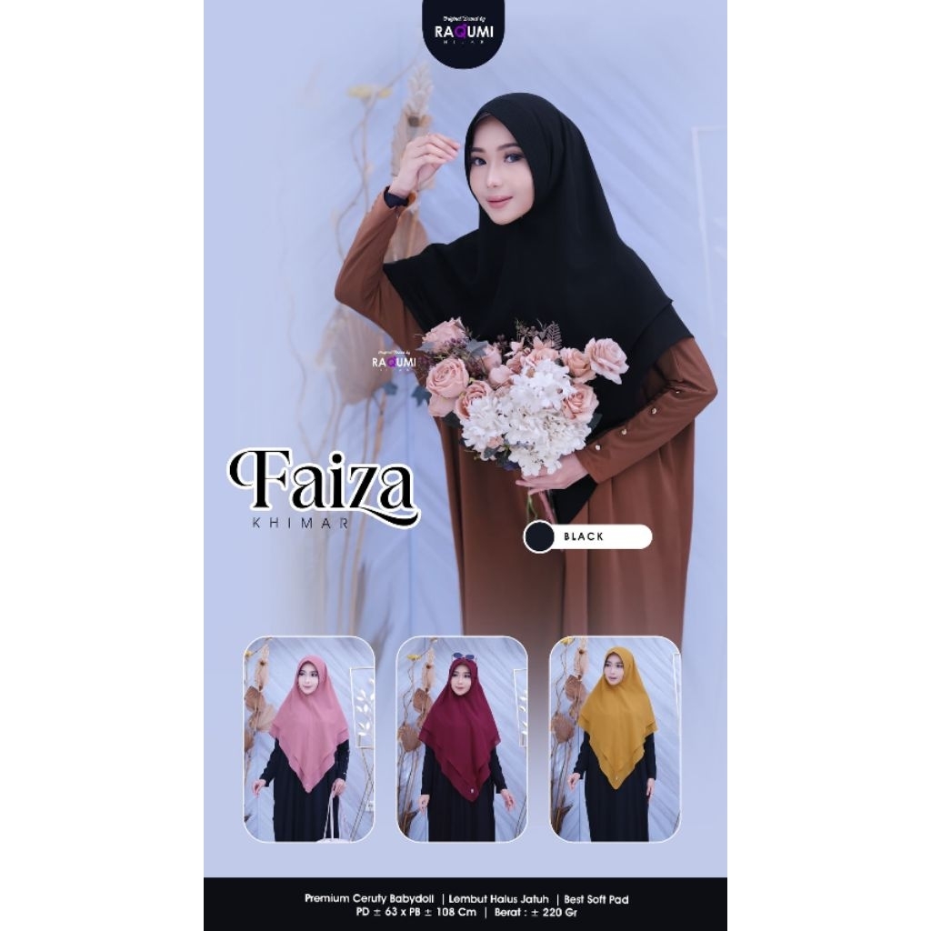 FAIZA KHIMAR ORI RAQUMI HIJAB