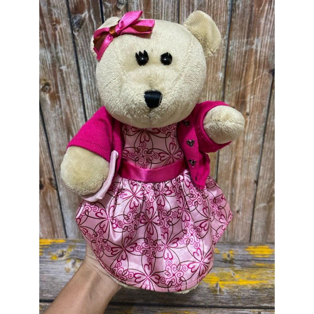 Boneka Starbucks Cardigan Pink