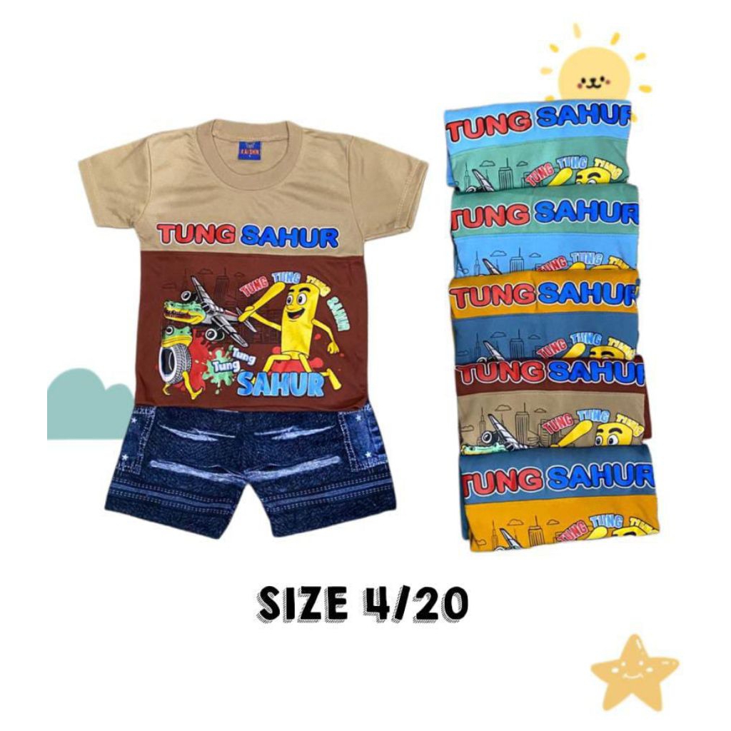 Baju anak/Baju anomali/Baju anak anomali/tungtungtung sahur/baju anak terbaru/ baju Anak viral