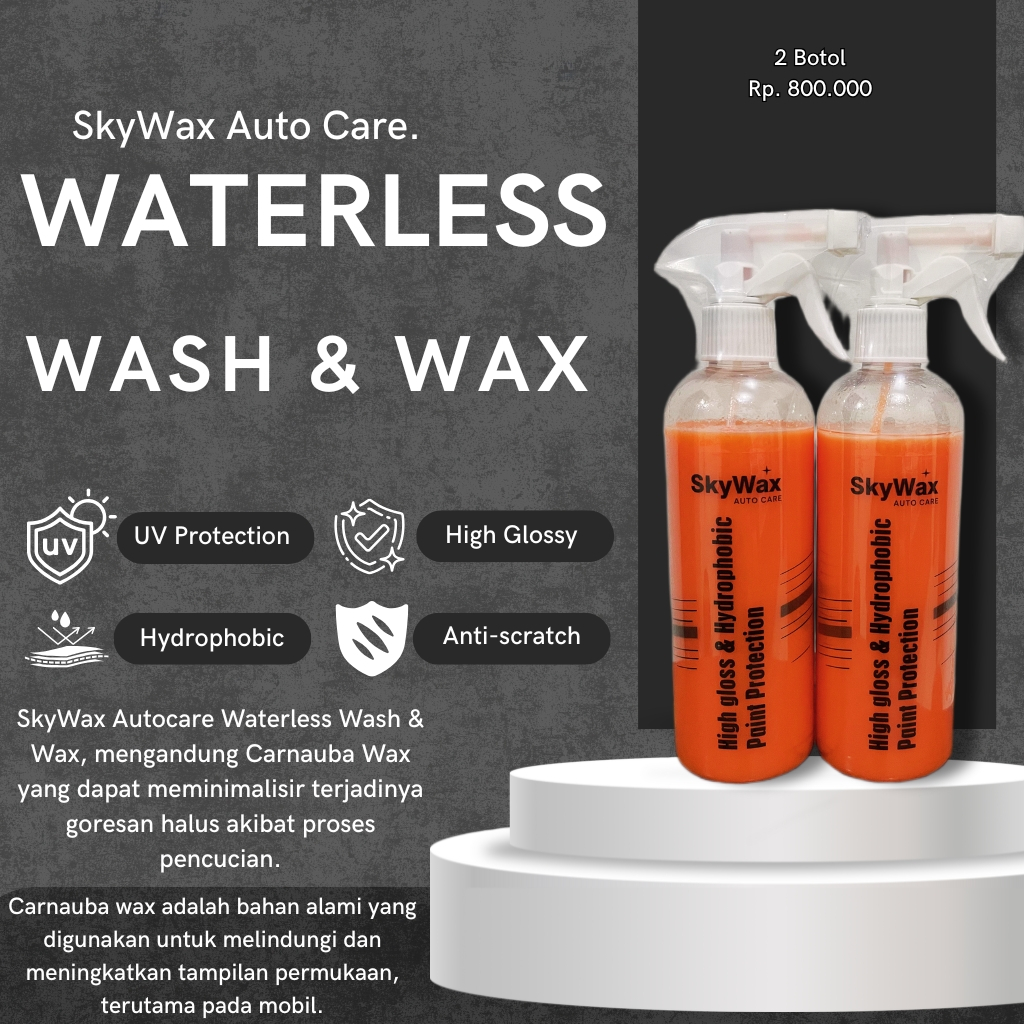 SkyWax Auto Care Waterless Wash and Wax
