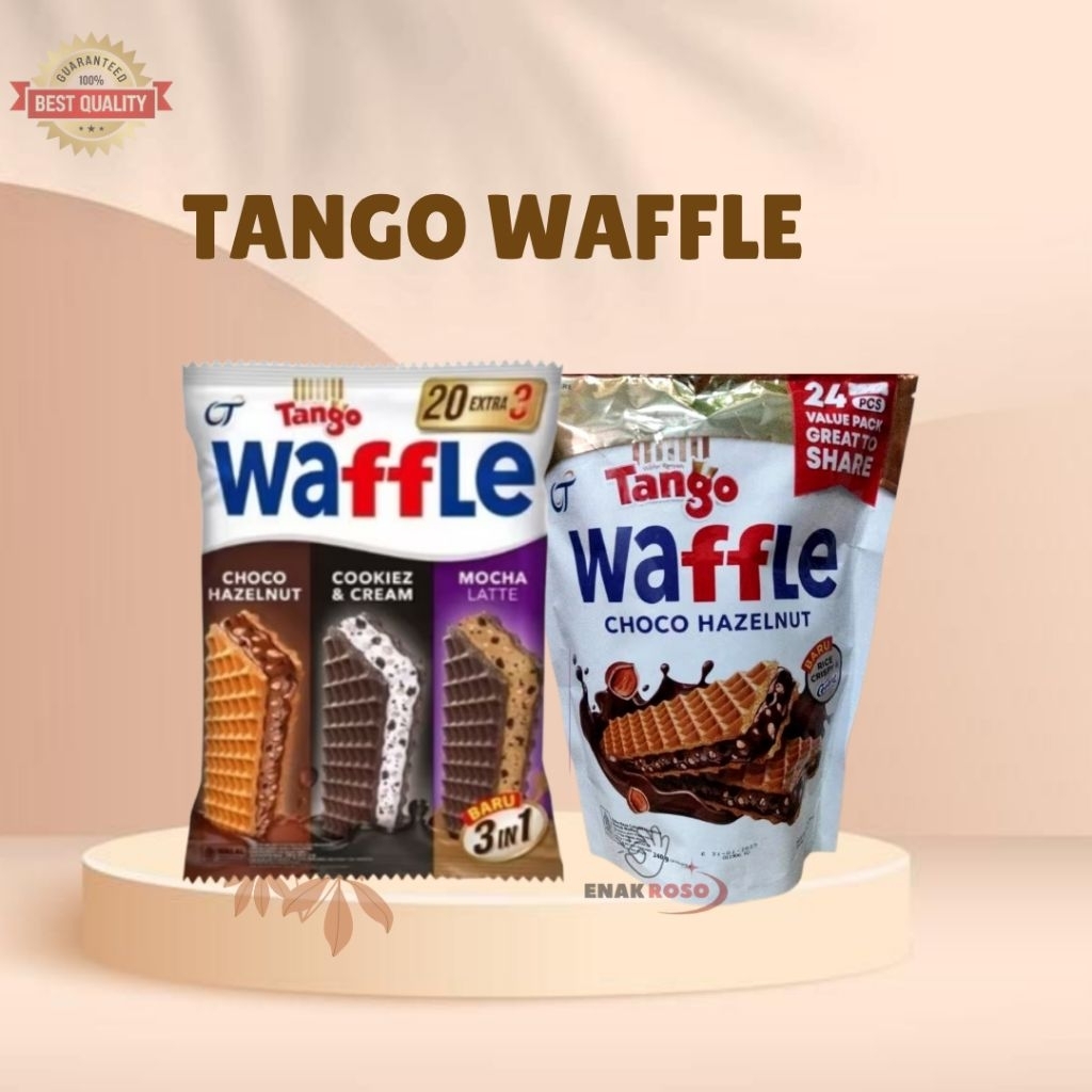 

Tango Waffle 3in1 Assorted Bag 220g isi 22 pcs - Snack Wafer