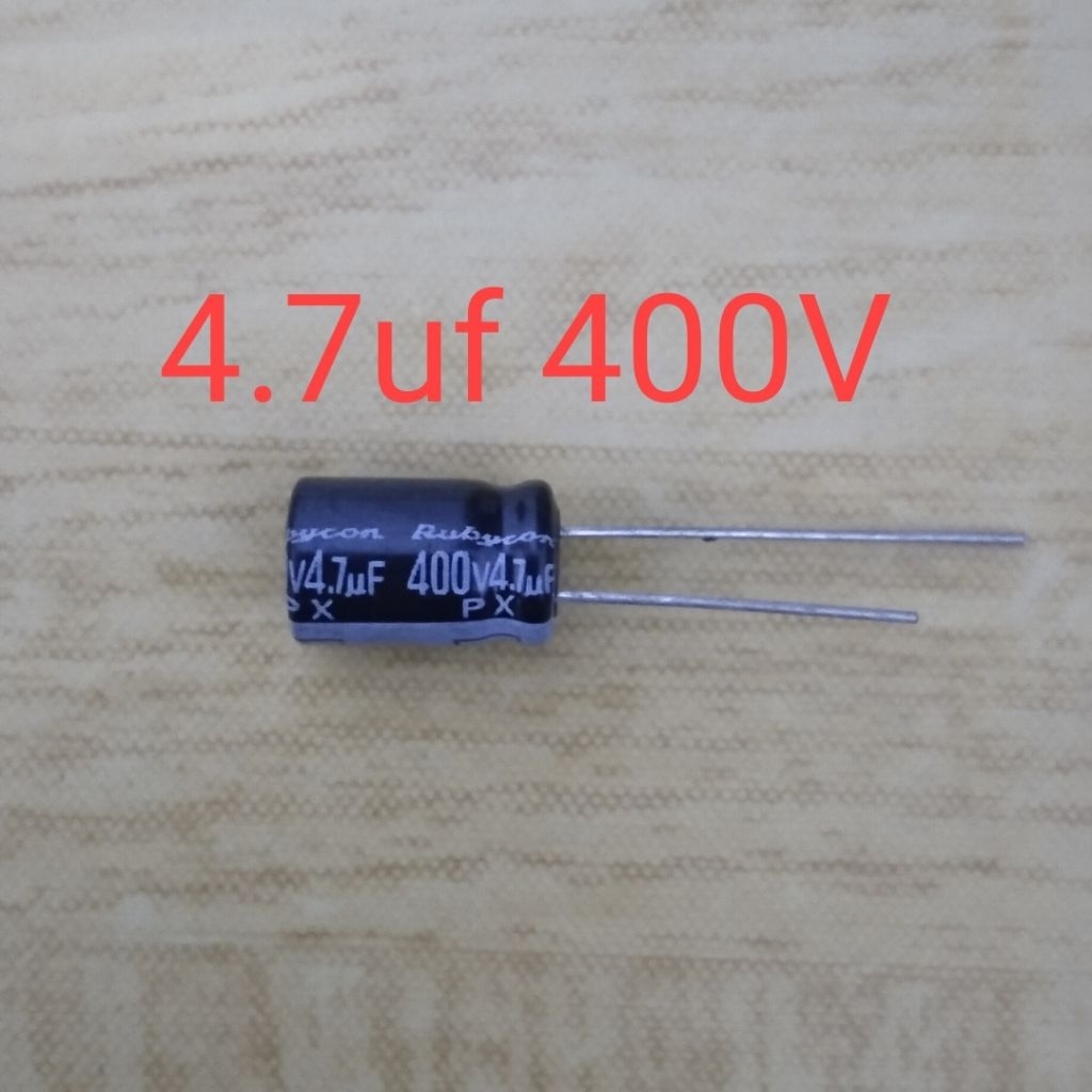 Elco Elko Capasitor Kapasitor 4.7uf 400v 4.7 uf 400 volt