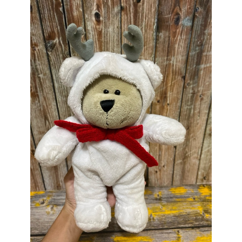 Boneka Starbucks Bearista Kostum Rusa