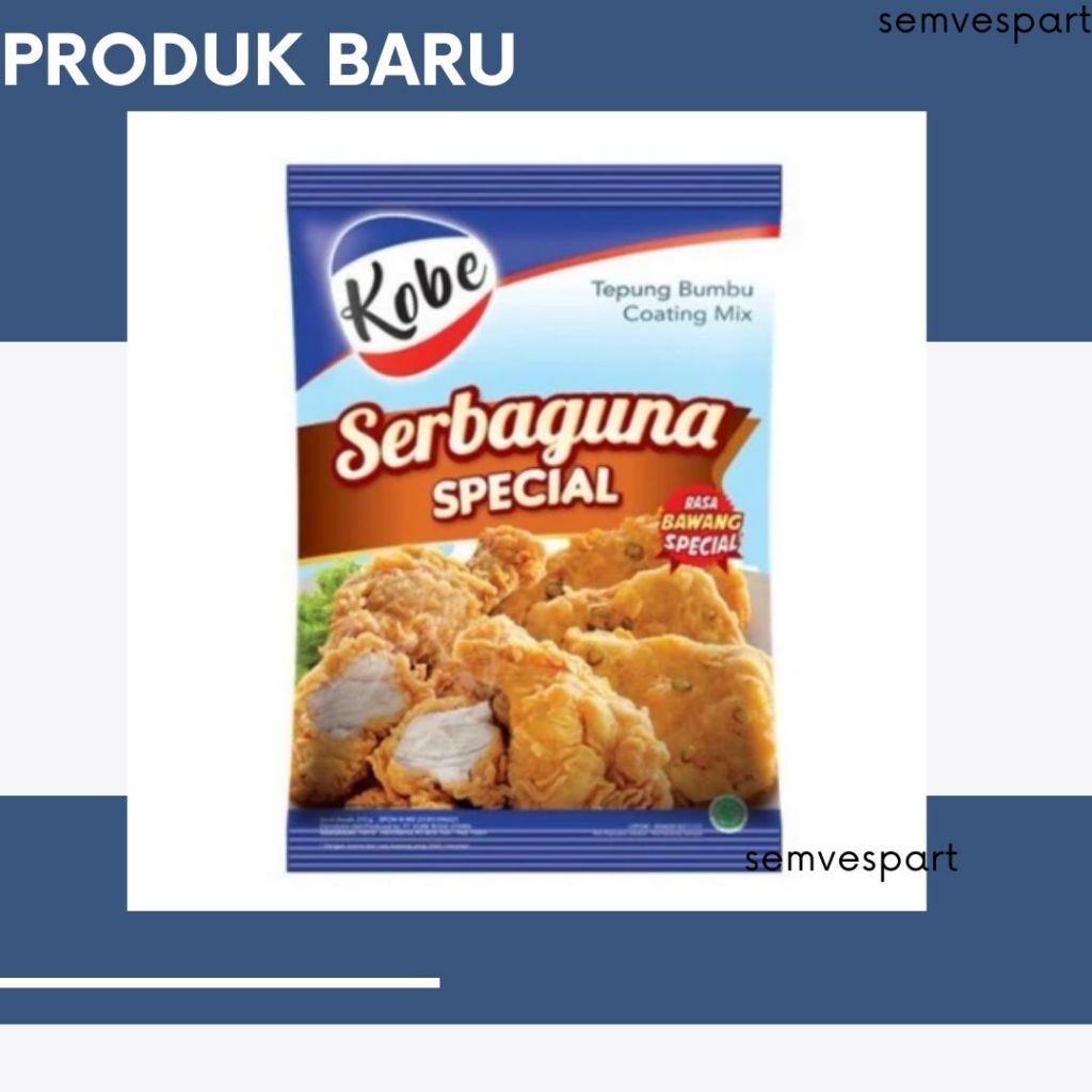 

KOBE TEPUNG SERBAGUNA SPECIAL 75 GRAM