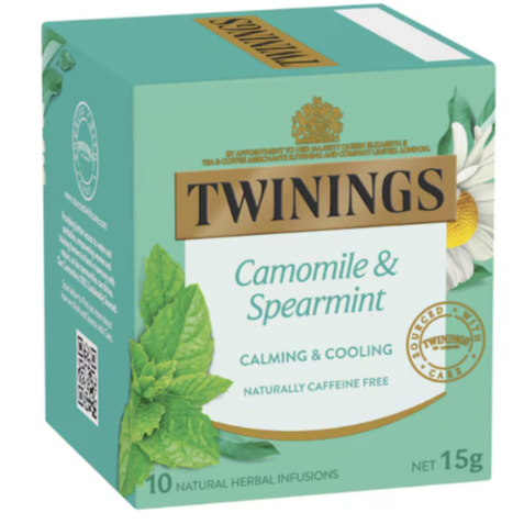 

Twinings Camomile & Spearmint Tea Bags 10 Pack / Twinings Tea