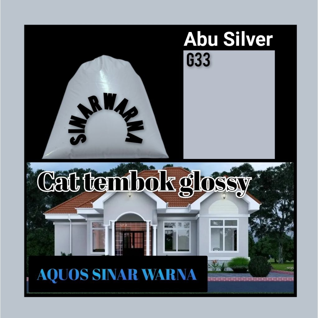 cat abu silver cat tembok 1 kg cat tembok kiloan cat tembok glossy cat tembok mengkilap