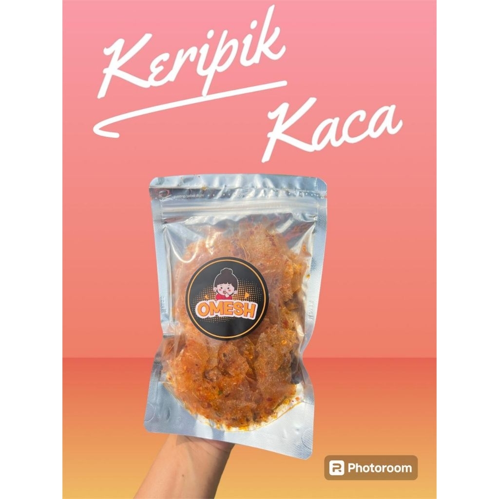 

keripik kaca / keripik beling extra pedas
