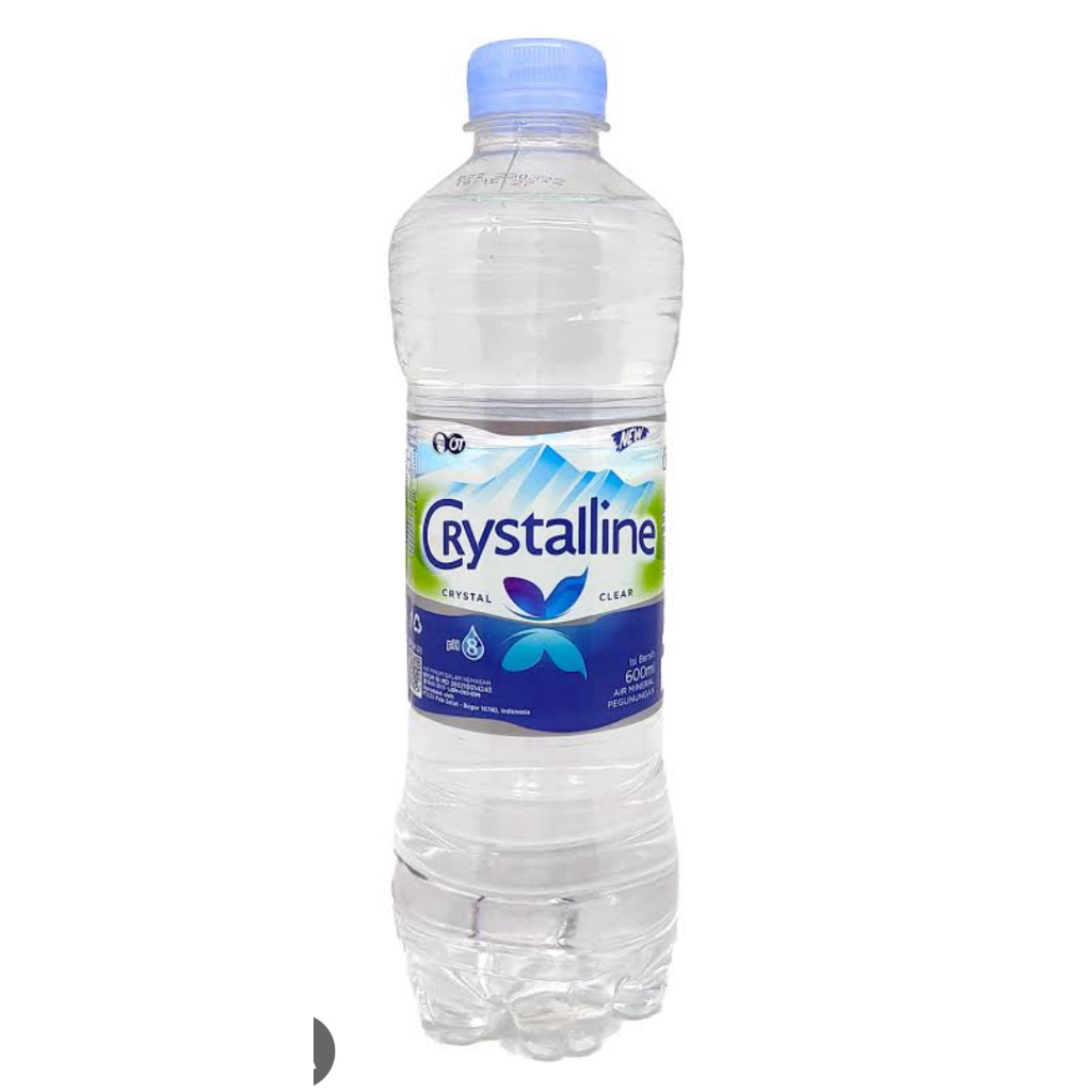 

Crystalin air mineral 600ml botol
