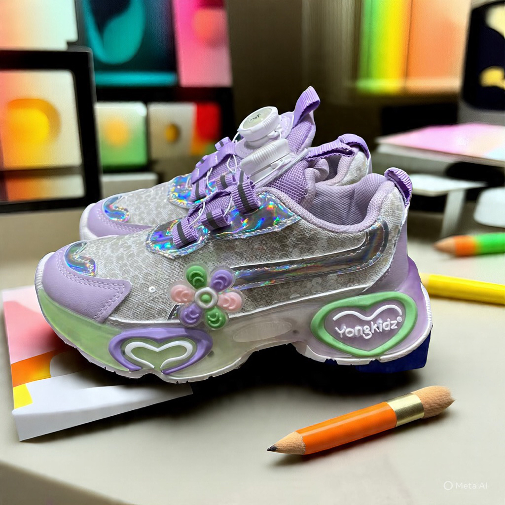 Yongkidz LED Original Prameswari Sneaker anak (size 26-30) model TERBARU