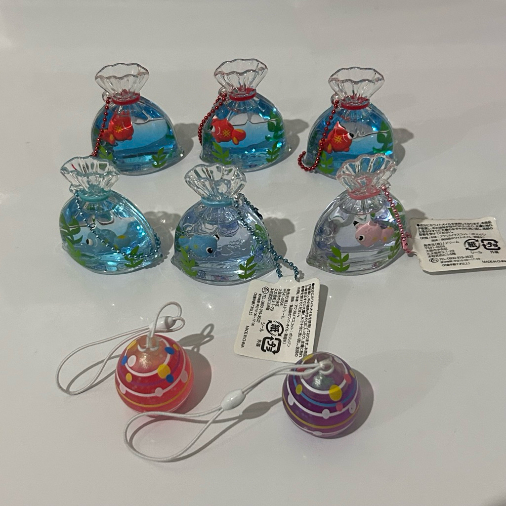 [RESTOCK] FISH AQUARIUM KEYCHAIN TRINKETS