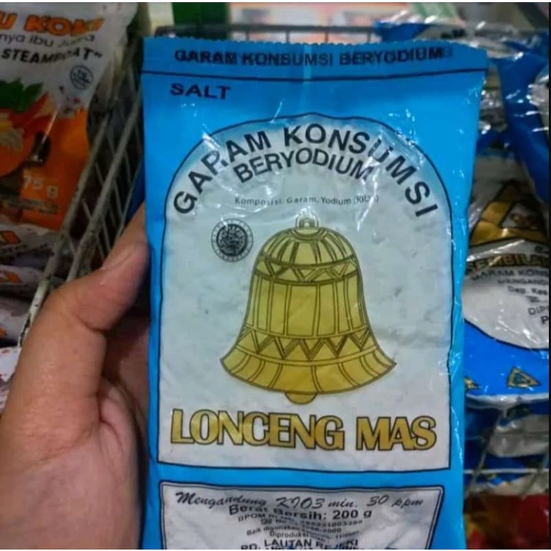 

LONCENG MAS GARAM KASAR 200G