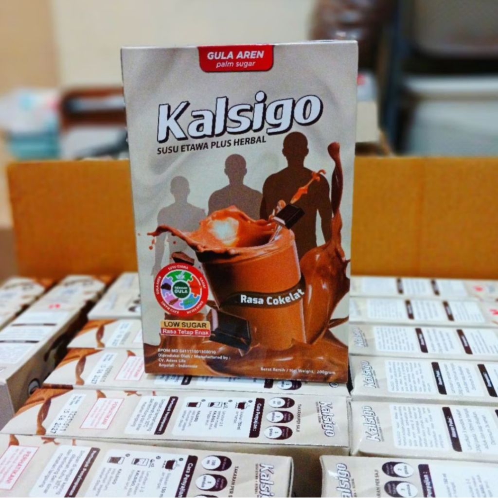 

Kalsigo Original Susu Kambing Etawa Rasa Coklat 200gr , Susu Peninggi Badan