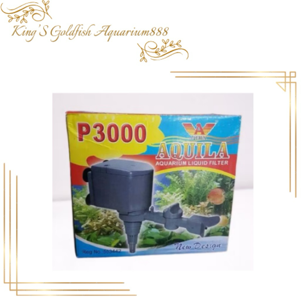 POMPA AQUILA P 3000 AIR PUMP CELUP SUBMERSIBLE WATER AQUARIUM KOLAM