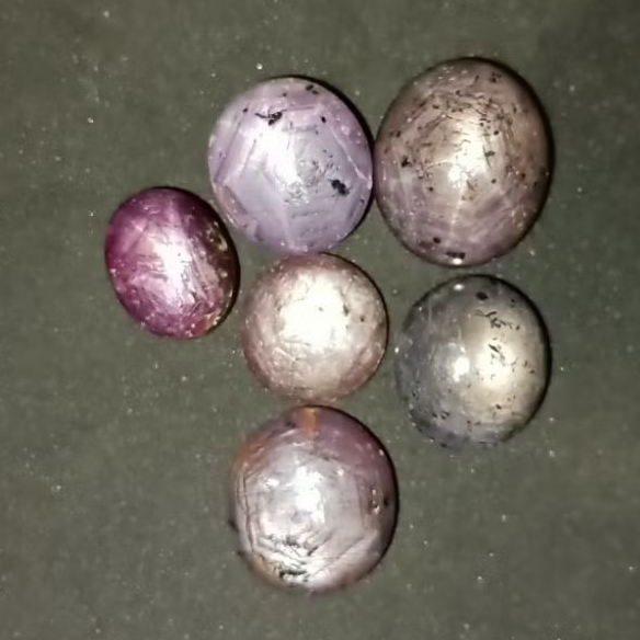 Batu Permata Ruby Star Gondola , Natural