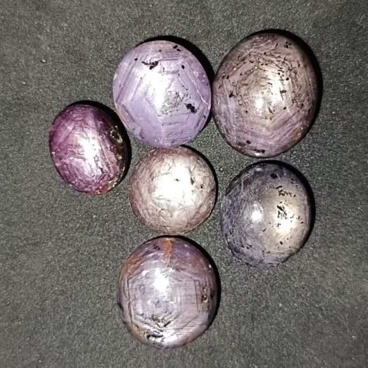 Batu Permata Ruby Star Gondola , Natural