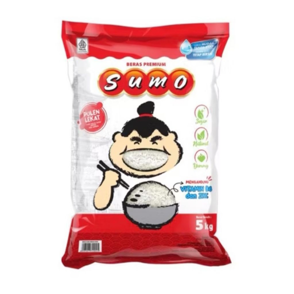 SUMO BERAS 5 KG // 3 KG Sumo Beras Merah Terbaik
