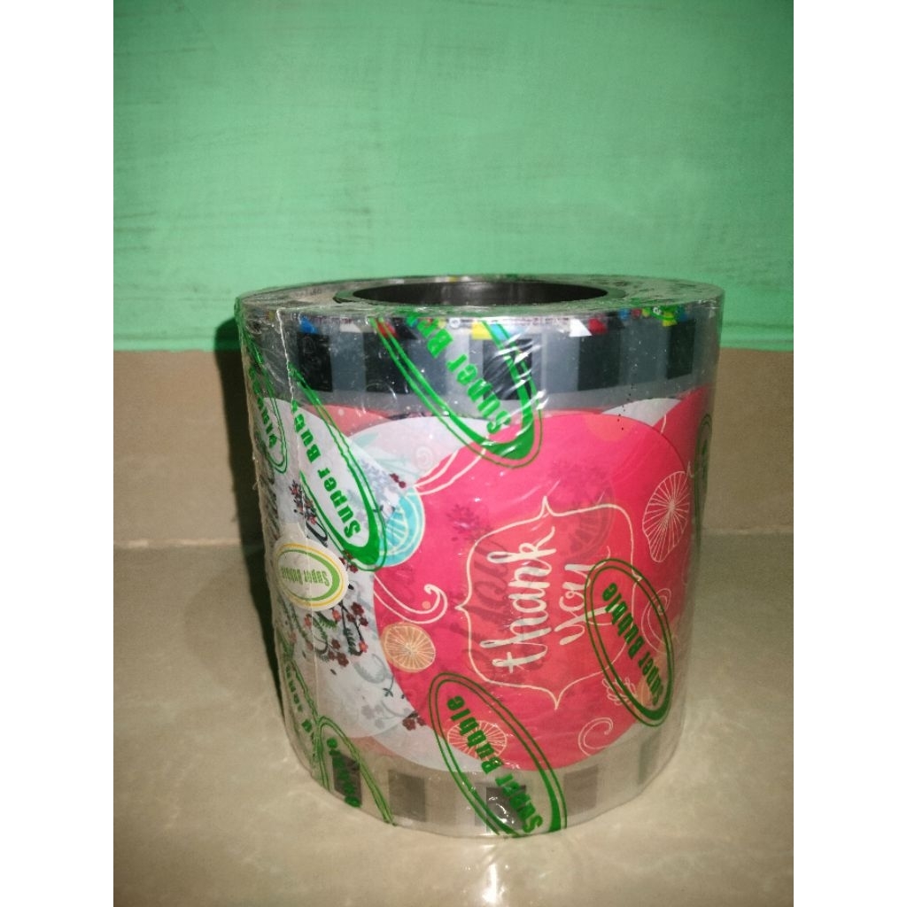 Plastik Cup Sealer +-1500 Cup Super Bubble – Cocok Mesin Sealer Otomatis / Manual
