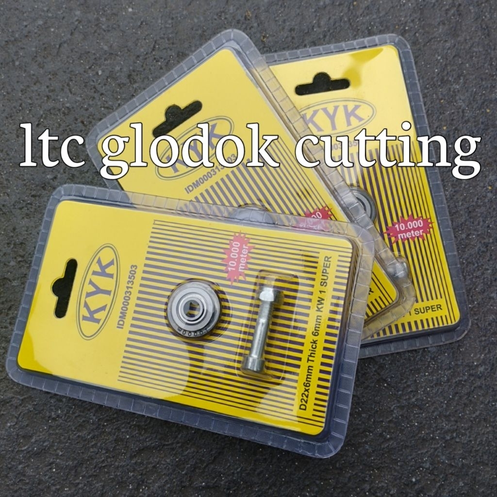 kyk pisau mata potong keramik granit manual d22x6mm/mata pisau tile cutter manual kualitas super