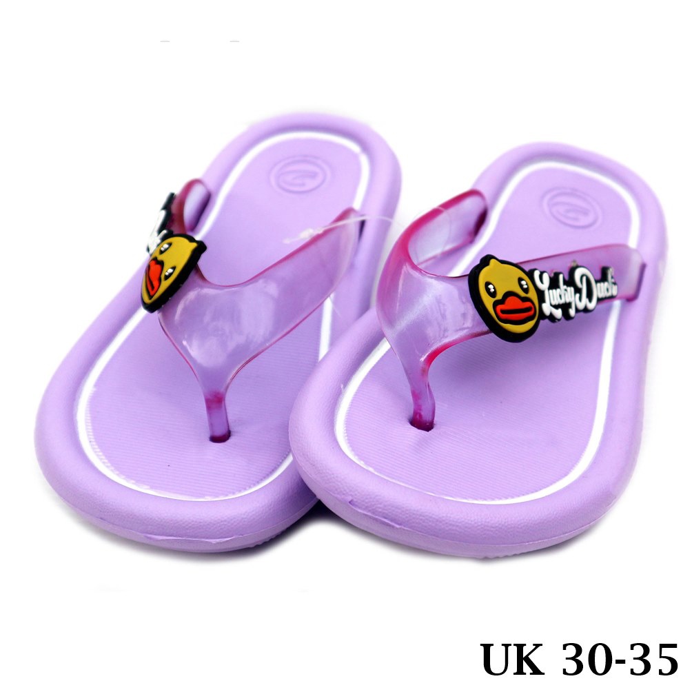 Sandal Jepit Anak Perempuan / Sandal Jepit Anak Perempuan  Sendal Lucky Duck anak flipflop Rubber Je