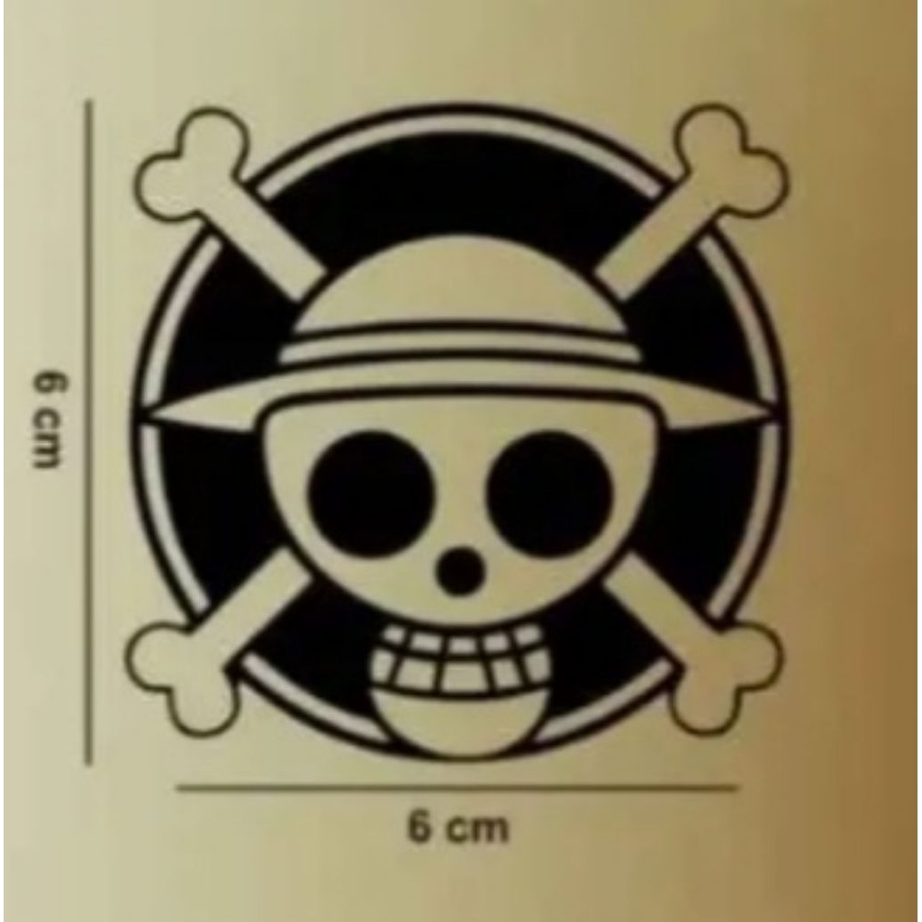 

Sticker Bendera One Piece 6x6 cm. Stock terbatas.