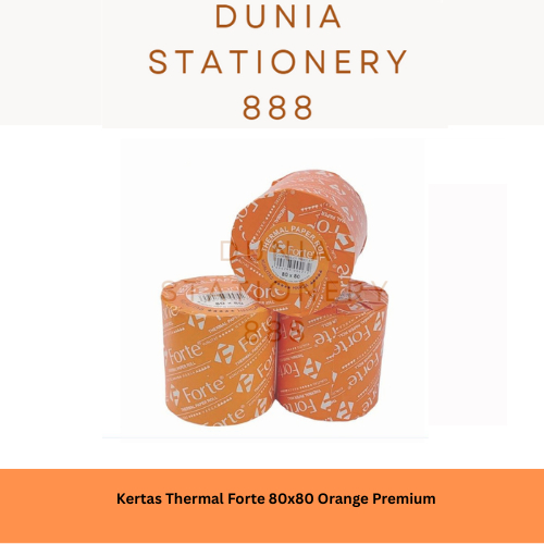 

[Forte] [1pcs] Kertas Thermal Struk Roll Kasir 80x80