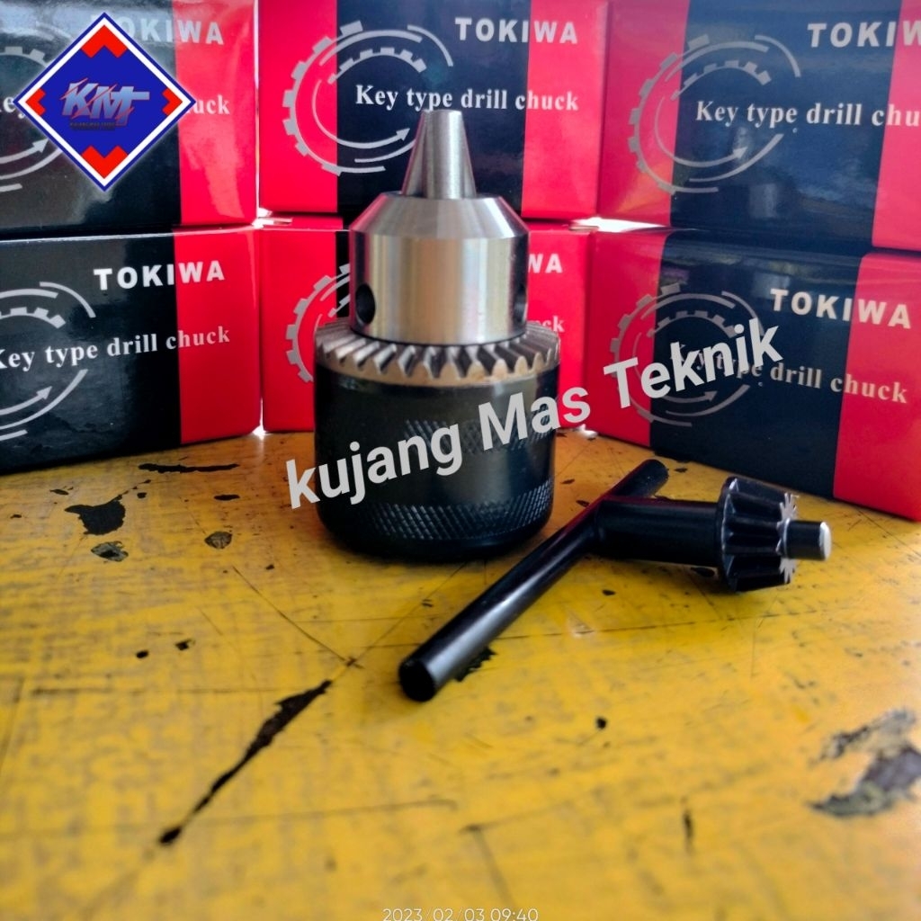 KEPALA BIR RYU RID 13-1 RE CHUCK BOR 13MM BOR RYU RID13-1RE KEPALA BOR RID 13-1 RE