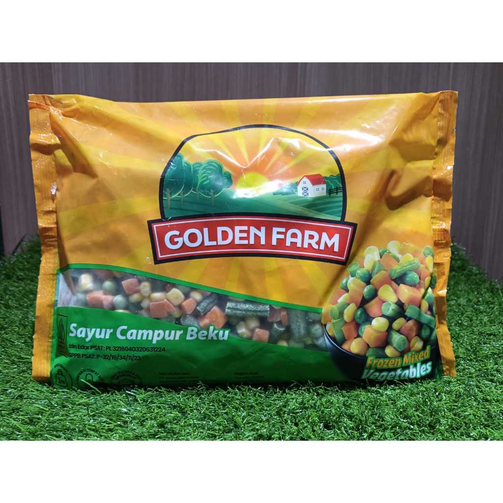 

GOLDEN FARM MIXED VEGETABLES 500GR
