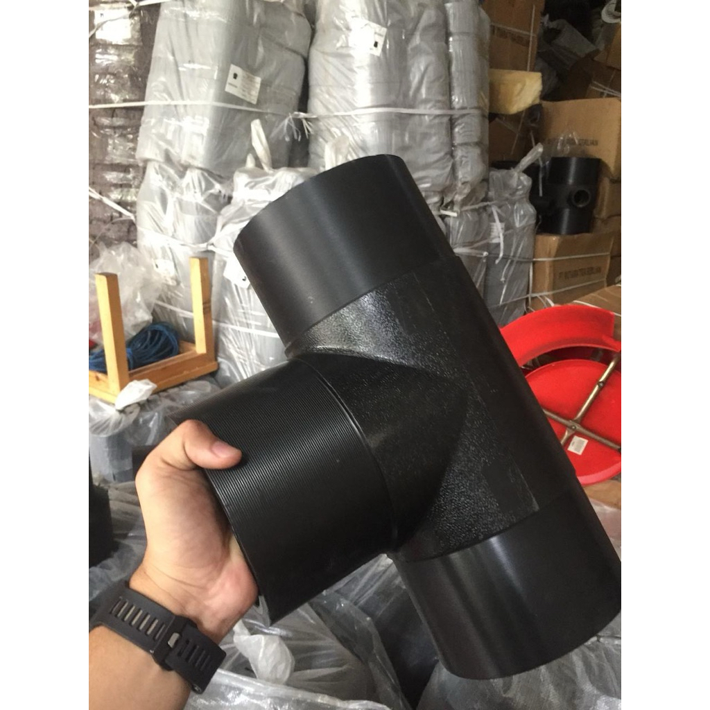 Equal Tee Hdpe PN16 12 inch (315mm)-Butt Fusion Tee Hdpe