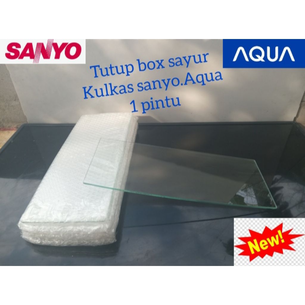 Tutup box sayur kulkas sanyo atau Aqua