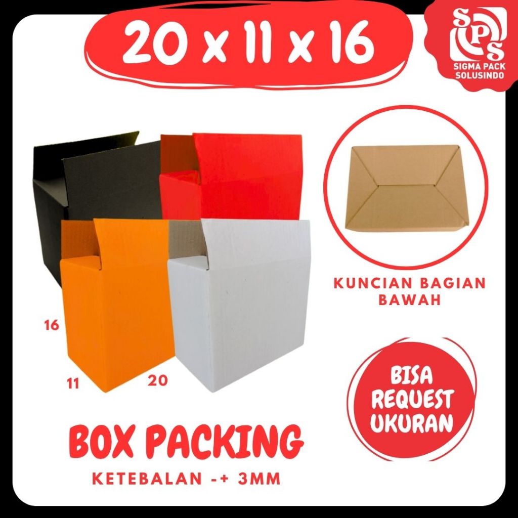 

Kardus 20x11x16 Packing Olshop Box A0 Dus Kotak Kemasan Madu Botol Souvenir Sparepart Madu Zigma Box