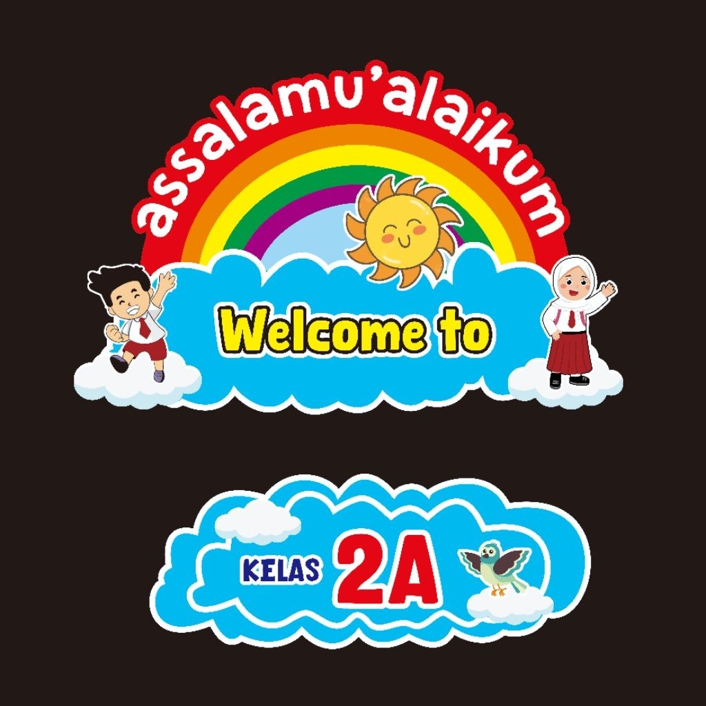 Dekorasi Kelas Welcome dan Pojok Baca