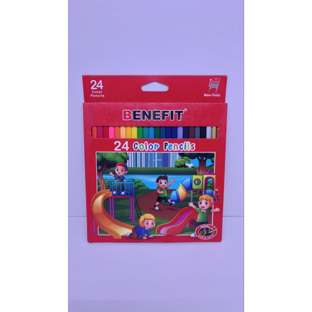 

Pensil 24 warna Benefit / PW-2410