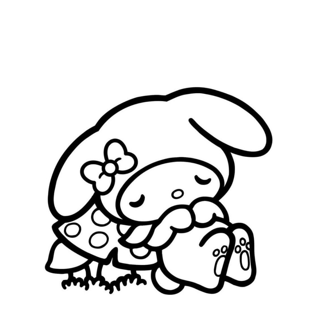 

10 lembar sketsa mewarnai melodi mewarnai melukis anak TK dan SD