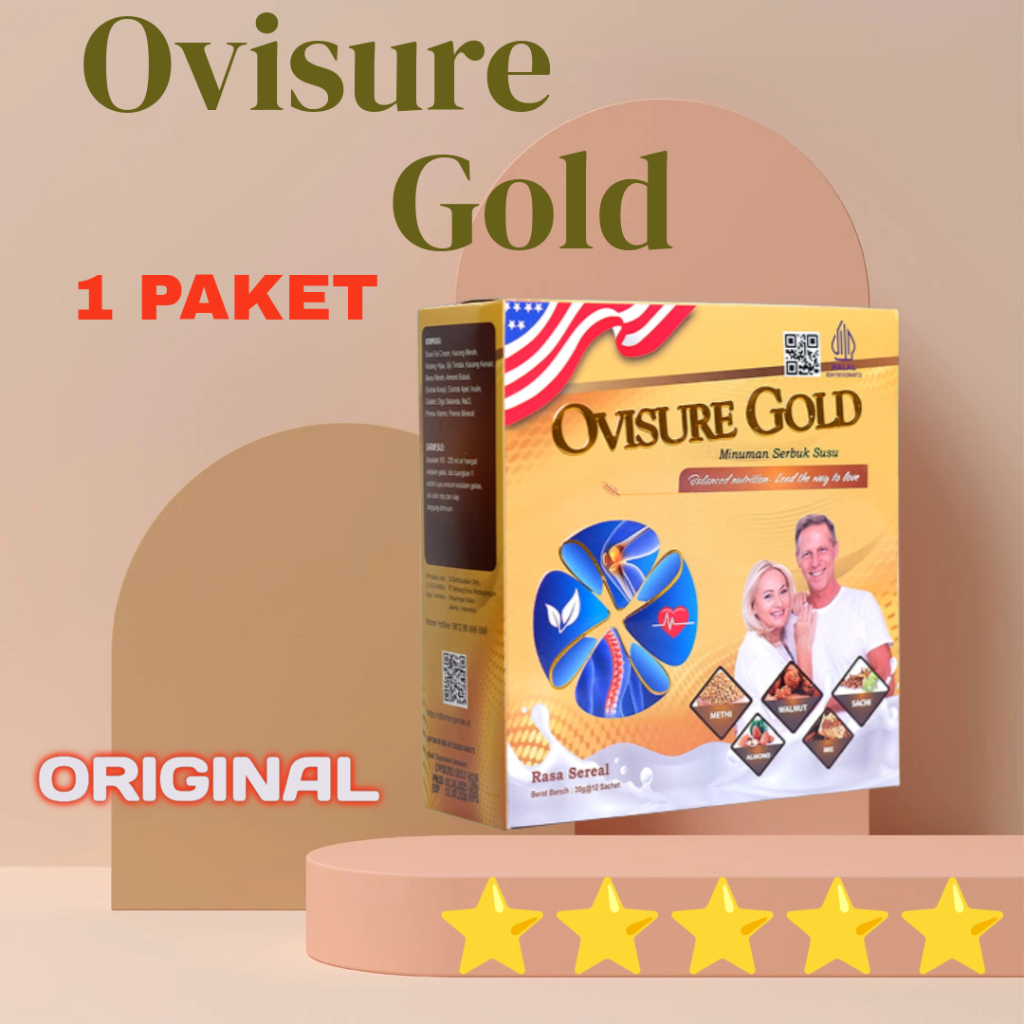 

OVISURE GOLD SUSU VITAMIN TULANG DAN SENDI SYARAF KEJEPIT