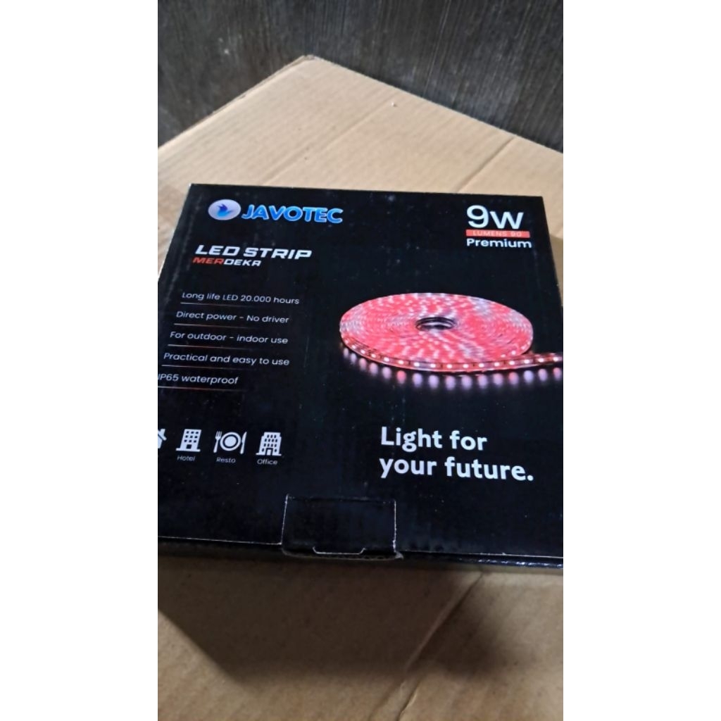Lampu LED Strip  – Warna Merah Putih