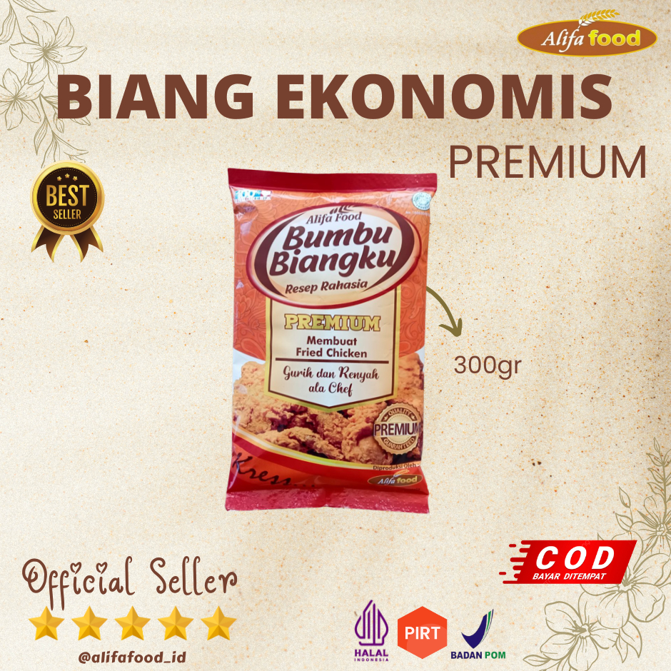 ALIFA FOOD - Bumbu Biang Ekonomis, Bumbu Biang Premium, 300gr