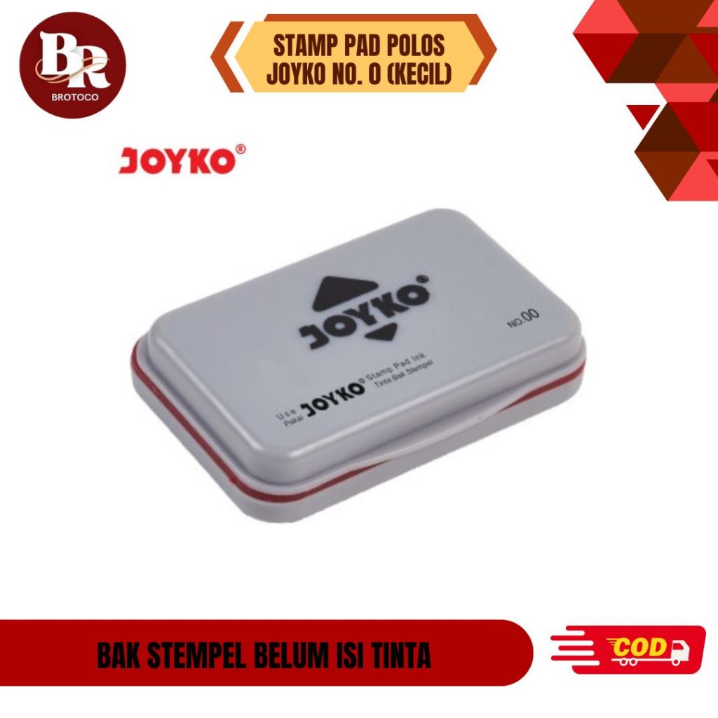 

[BROTOCO] Stamp Pad Polos Joyko No.0 (Belum dengan tinta)