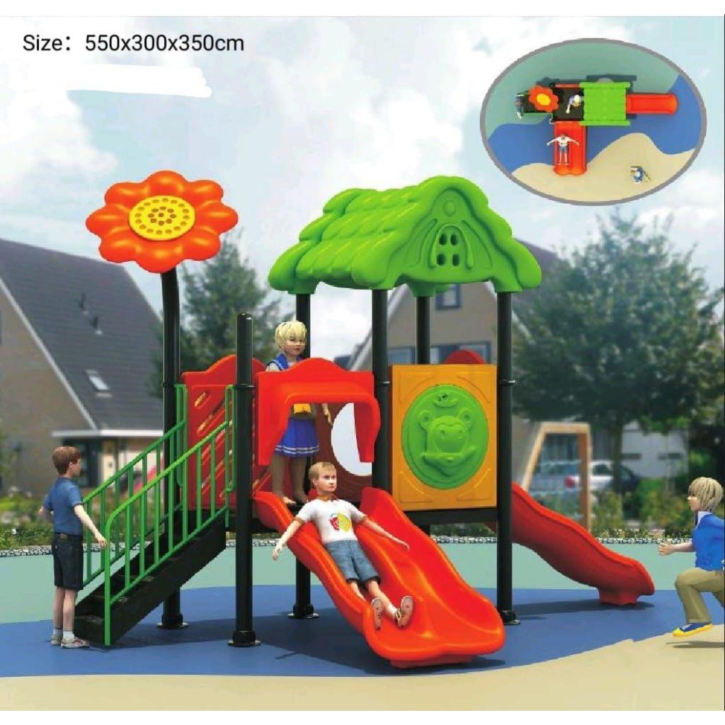 Perosotan wahana bermain anak