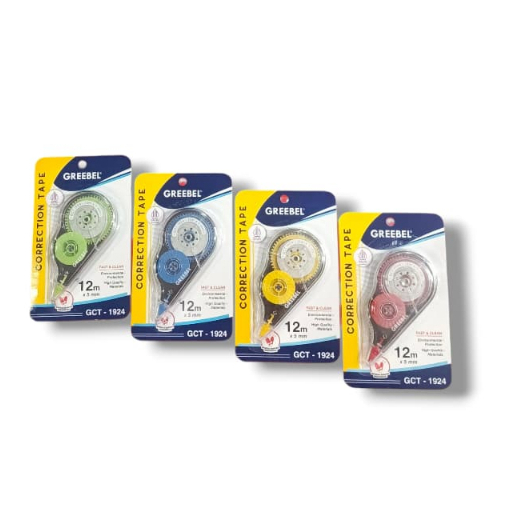 

GREEBEL CORRECTION TAPE GCT-1924 | PITA KOREKSI GREEBEL 12M