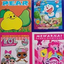 BUKU MEWARNAI / BUKU GAMBAR ANAK / BUKU MEWARNAI ANAK PAUD