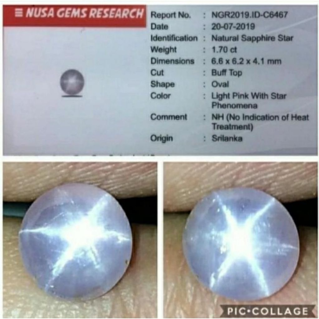 Pink Star Sapphire Ceylon Safir Srilanka Ada garnet tsavorite topaz alexandrite chrysoberyl tourmali